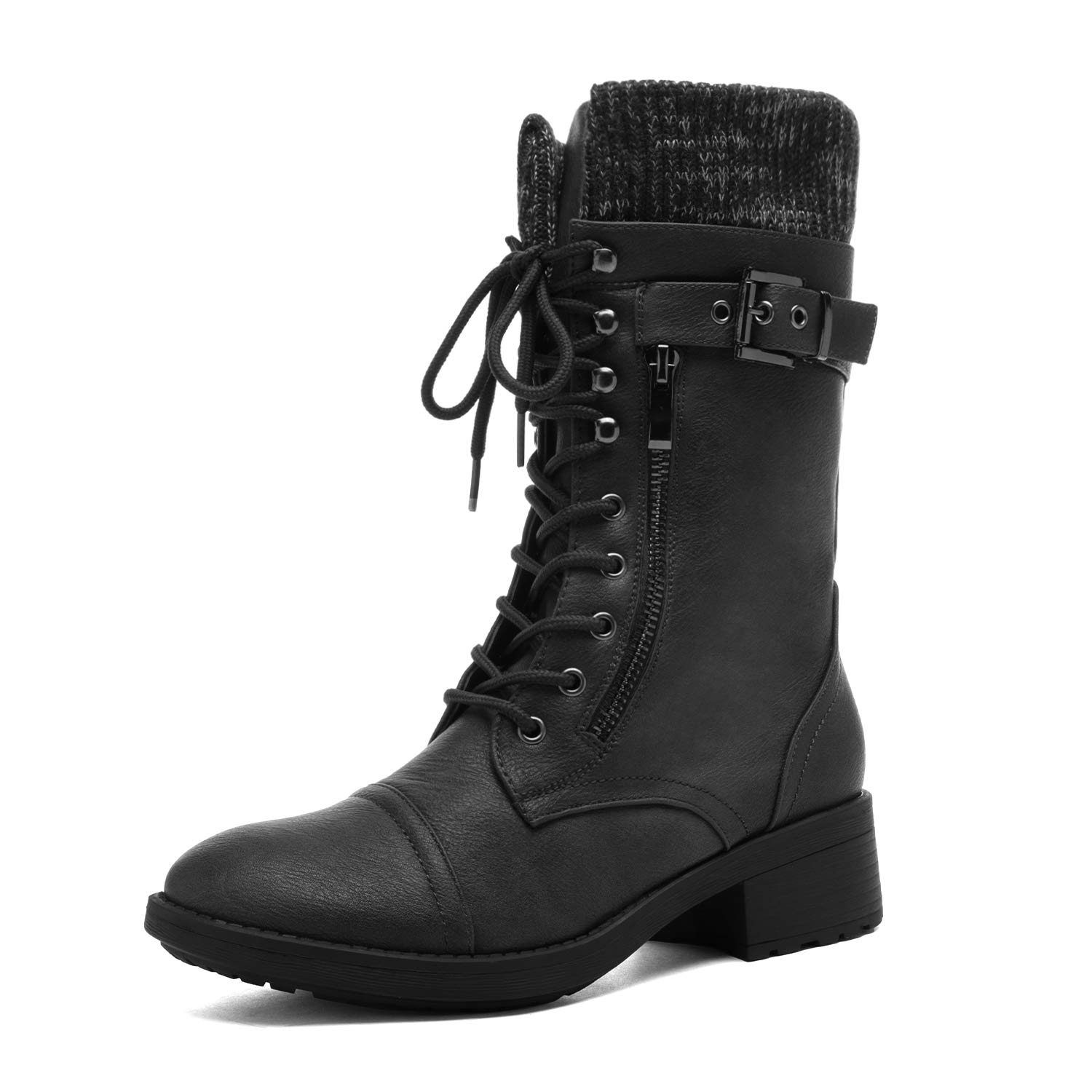 Womens-Black-Mid-Calf-Boot-1