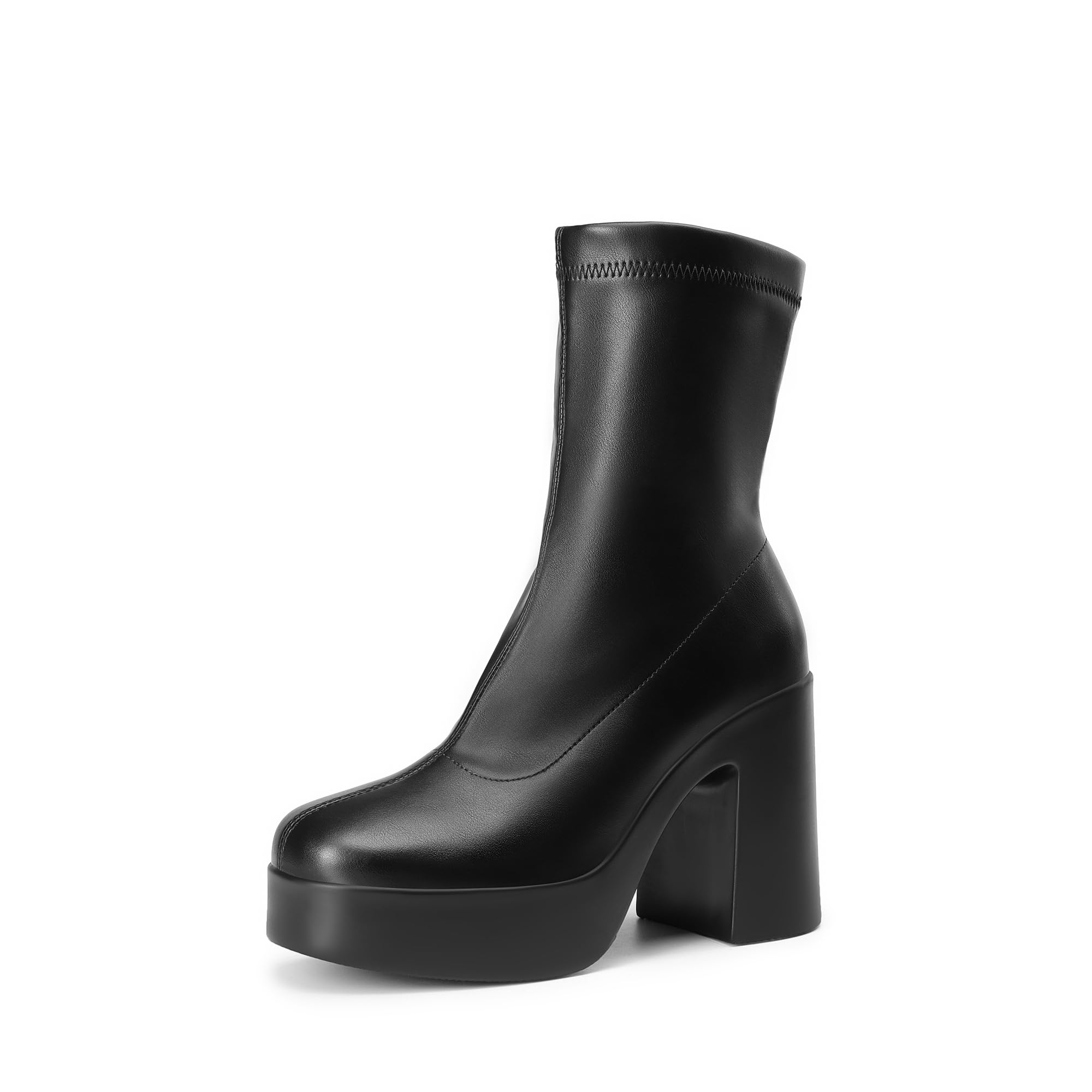 Womens-Platform-Square-Toe-Ankle-Boots-1